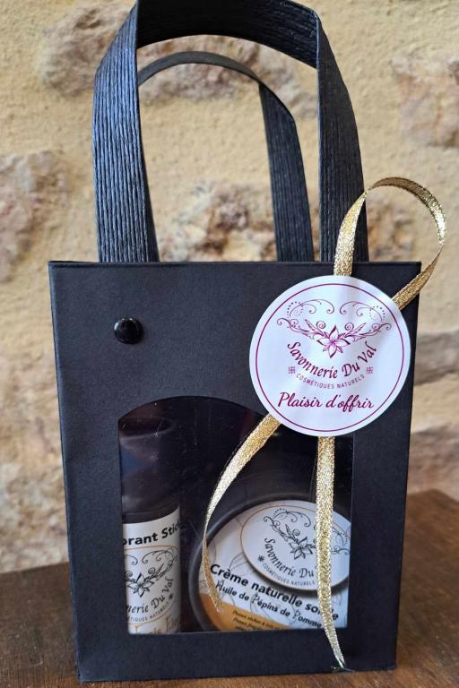 COFFRET CADEAU Cr&egrave;me solide Pieds Mains D&eacute;odorant Fruit&eacute; Floral