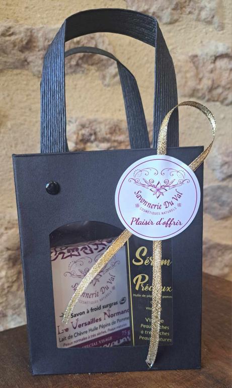 COFFRET CADEAU Savon sp&eacute;cial Visage et S&eacute;rum pr&eacute;cieux