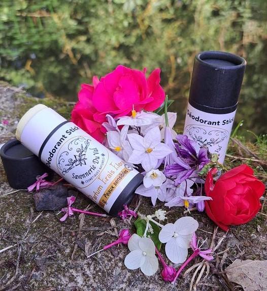 D&eacute;odorant Naturel stick cr&egrave;me  Frais Fruit&eacute; Floral BIO peaux sensibles